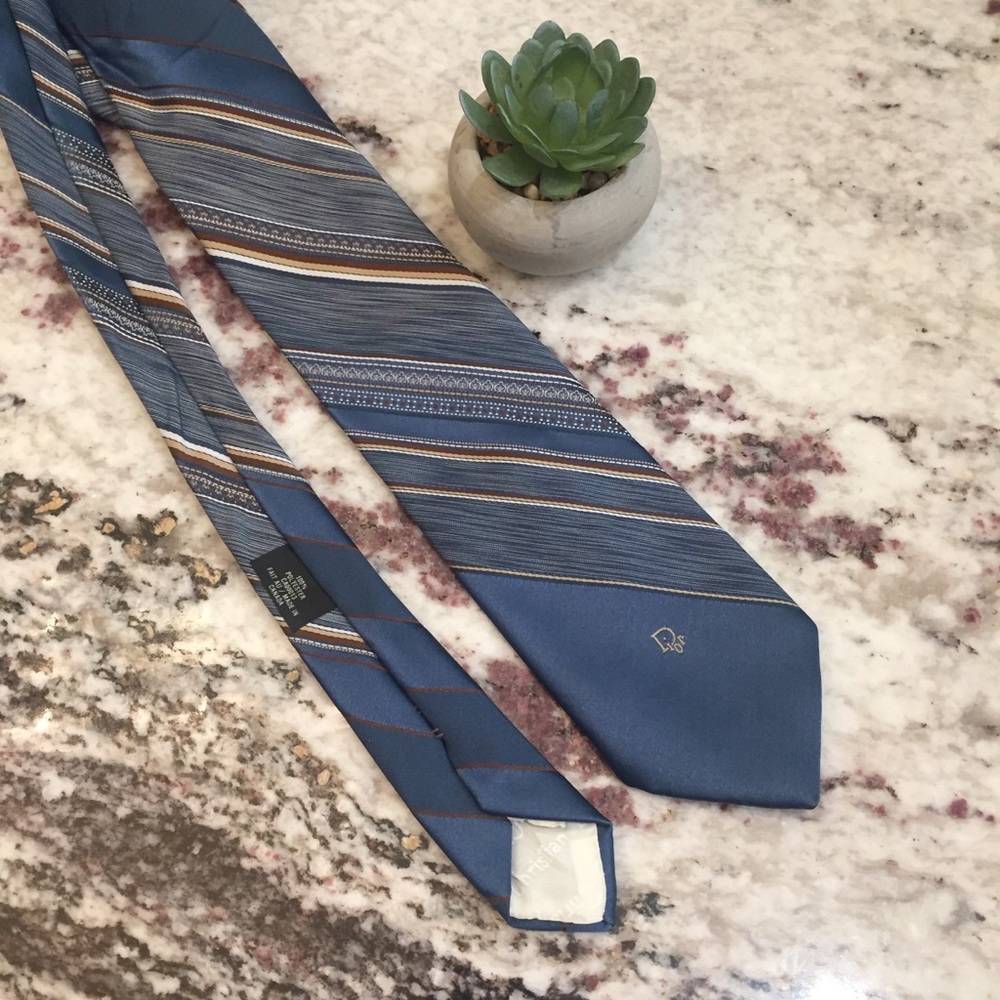 Dior Authentic Men’s Tie Guaranteed Authentic Vintage - Picture 3 of 13